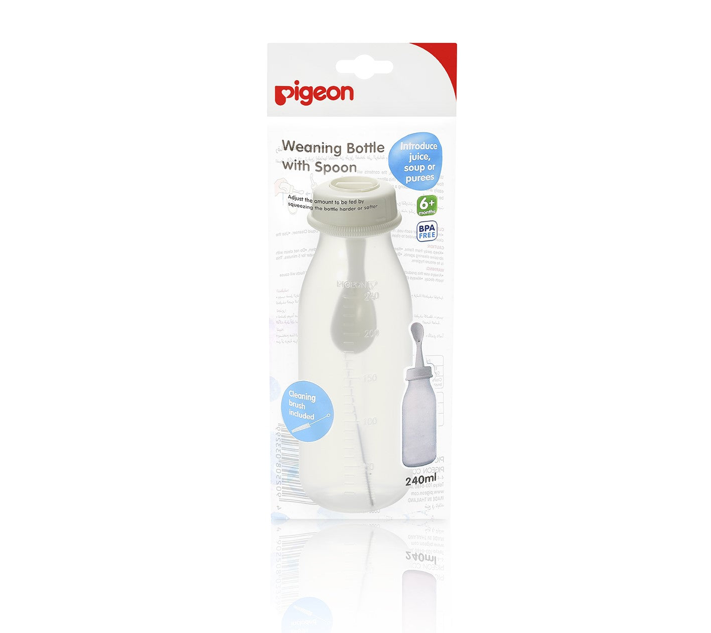 Pigeon Weaning Bottle With Spoon