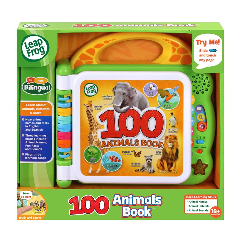 LeapFrog 100 Animals Book Bilingual