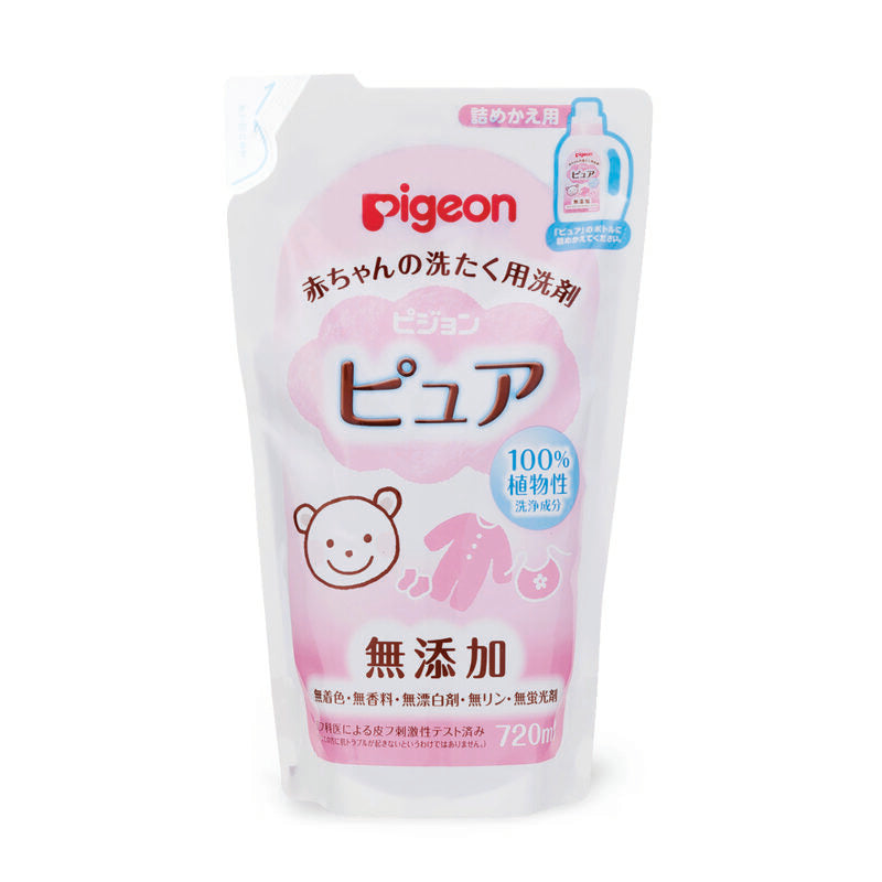 Pigeon Japanese Baby Laundry Detergent Pure 800ml Bottle/Refill