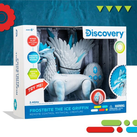 Discovery – Frostbite the Ice Griffin RC Mythical Creature