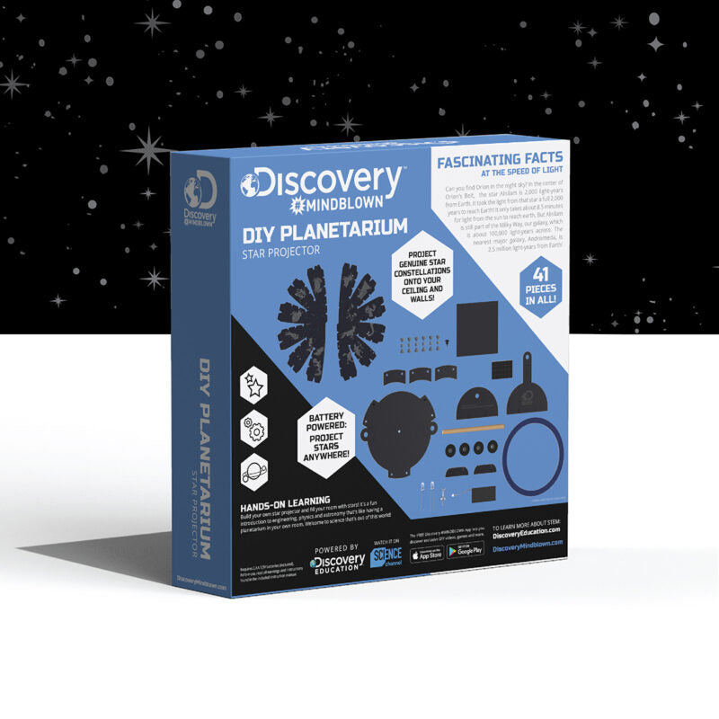 Discovery Mindblown - DIY Planetarium Star Projector