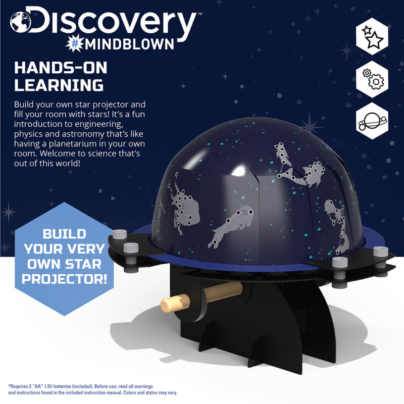 Discovery Mindblown - DIY Planetarium Star Projector