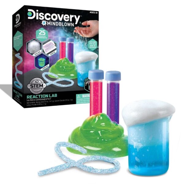 Discovery Mindblown – Reaction Lab 14-Piece Experiment Kit