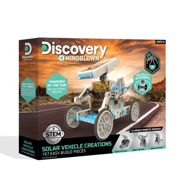 Discovery Mindblown Solar Vehicle Creations 197 Easy-Build Pieces