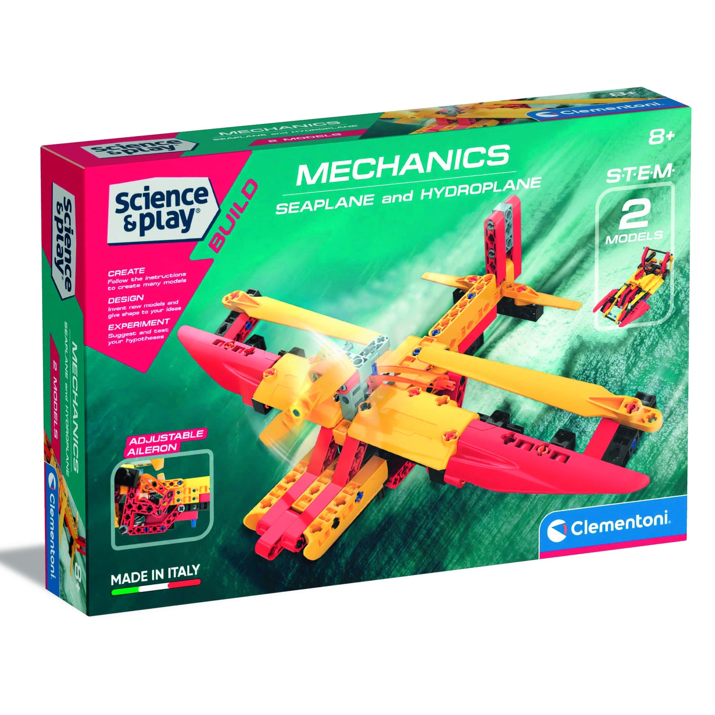 Clementoni Mechanics Laboratory Seaplane & Hydroplane