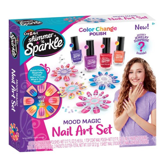 Cra-Z-Art Shimmer ‘N Sparkle – Mood Magic Nail Art Set