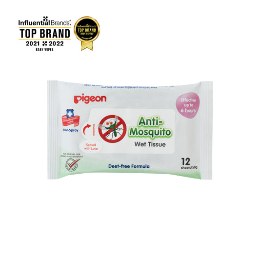 Pigeon Anti Mosquito Wet Tissue 12s