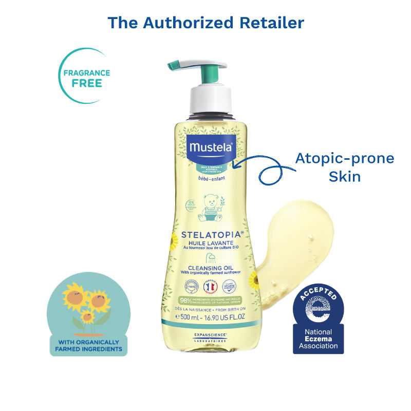 Mustela-Stelatopia Cleansing Oil 500ml