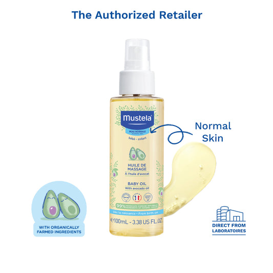 Mustela Baby Oil for Massage 100ml
