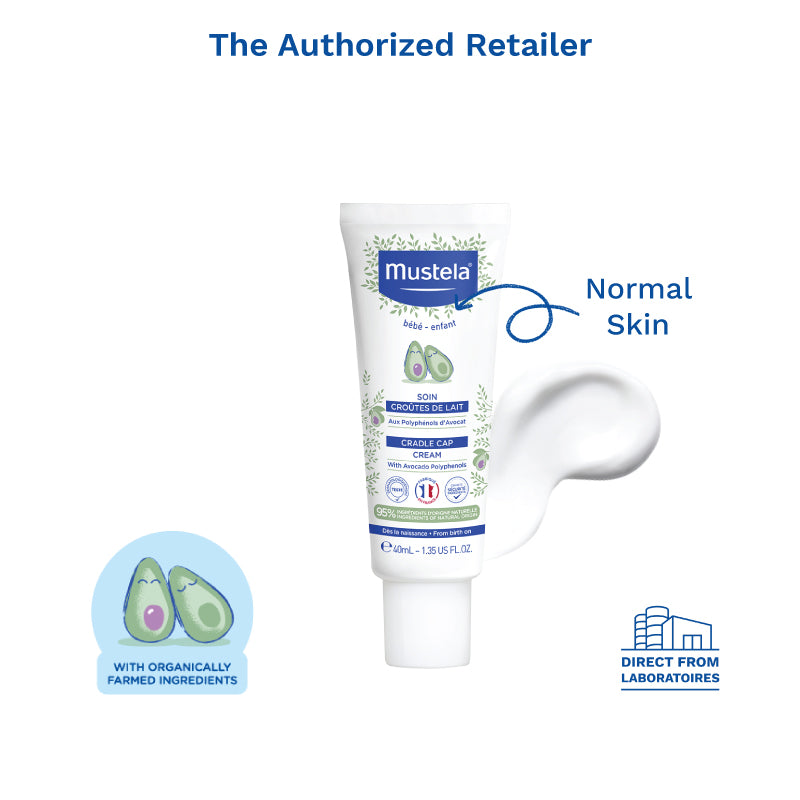 Mustela Cradle Cap Cream, 40ml