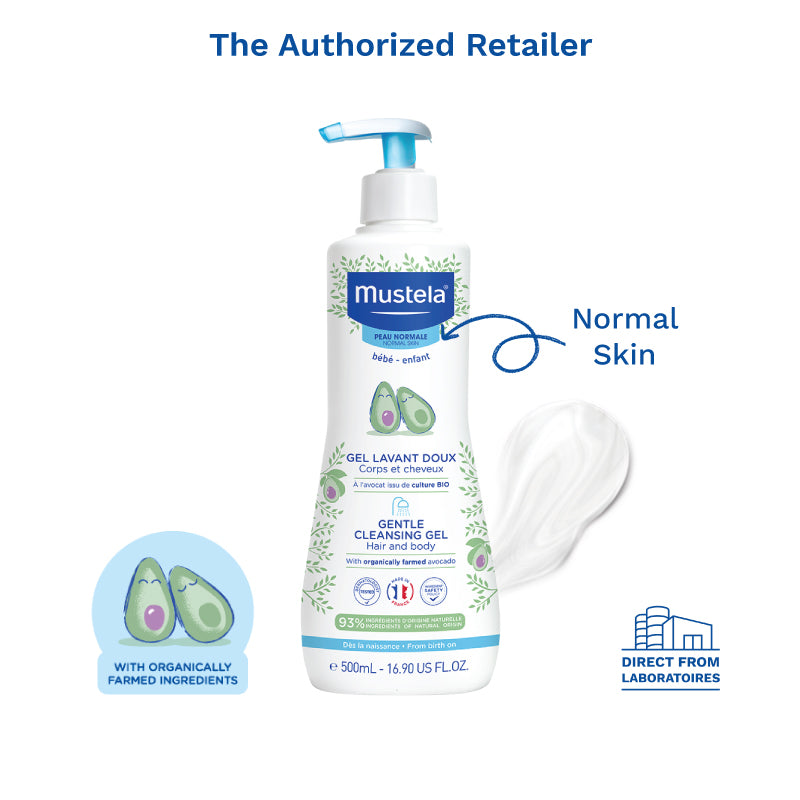 Mustela Gentle Cleansing Gel for Hair & Body