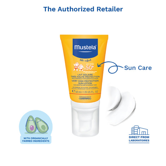 Mustela SPF 50 Sun Protection Lotion 40ml