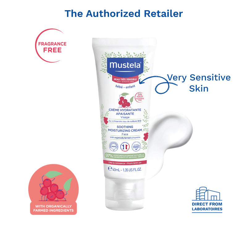 Mustela Soothing Moisturizing Face Cream 40ml