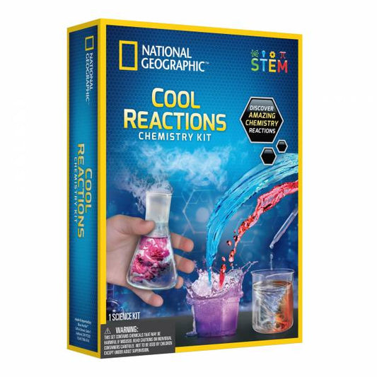 National Geographic Cool Reactions Chemistry Kit (Available 18 July)