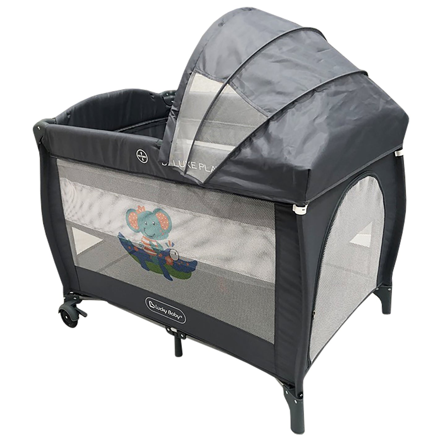 S11 Travel Deluxe Playpen With Canopy
