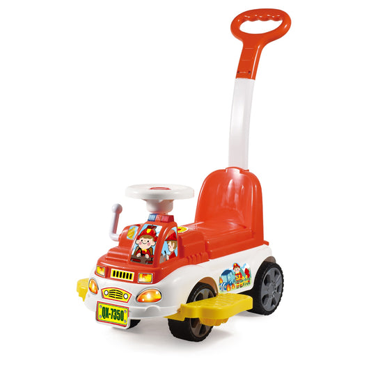 Ride-On Push Car - Fire Fighter