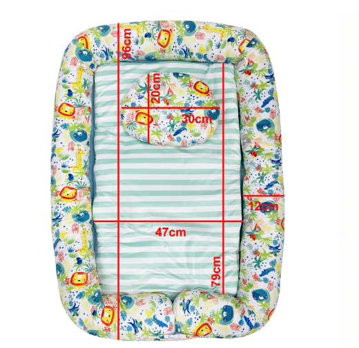 Cuddle™ Portable Baby Co-Pod (Safari)