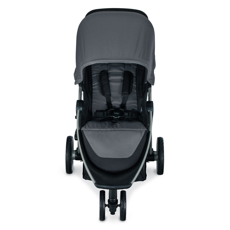 Britax B-Lively Stroller (Dove/Grey) + B-Safe Gen2 Infant Car Seat (Eclipse Black) Travel System