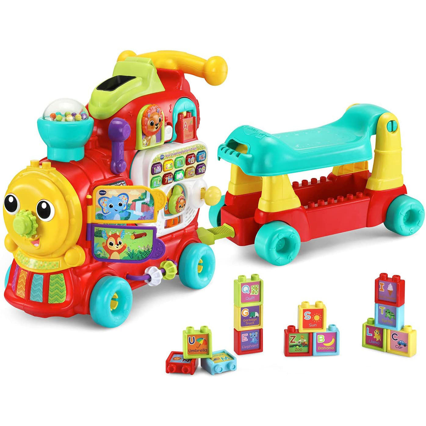 VTech 4-in-1 Letter Learning Train - Red