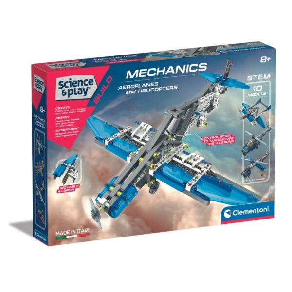 Clementoni Mech Lab - Aeroplanes & Helicopters