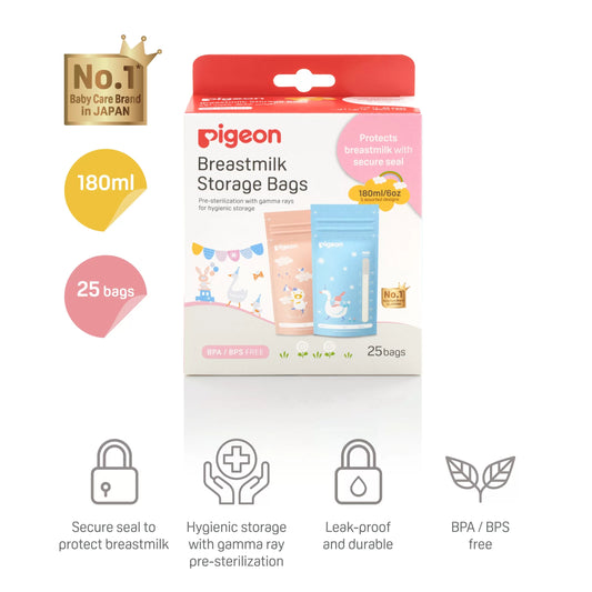 Pigeon Breast milk Storage Bags Animals 180ml