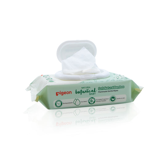 Pigeon Natural Botanical Baby Plantmade Gentle Wipes