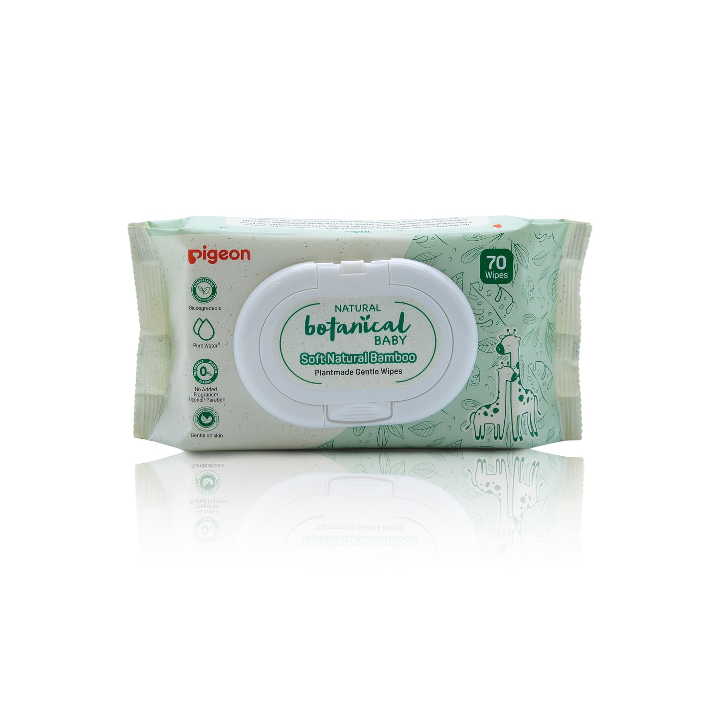 Pigeon Natural Botanical Baby Plantmade Gentle Wipes