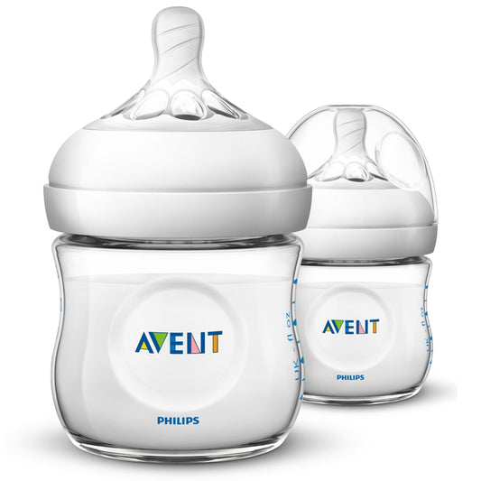 Philips Avent 125ml Natural Bottle - Twin Pack