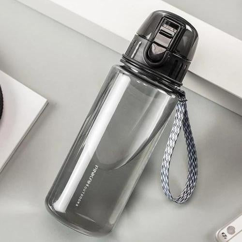 Pinkah  Outdoors Water Bottle - Tritan BPA Free Black 530ml