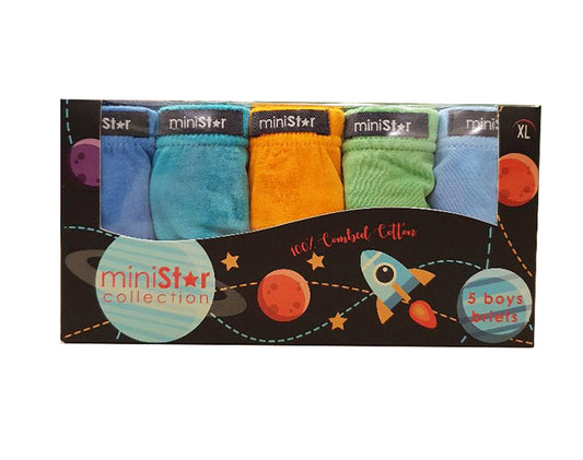 Ministar Cotton Fiber Boy Brief 5 pcs pack