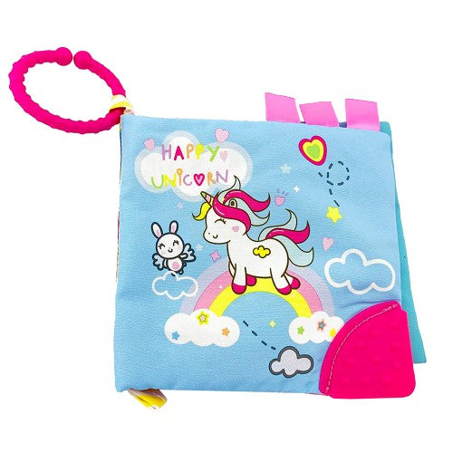 Discovery Pals™ Smartee™ Teether Book - (Unicorn)
