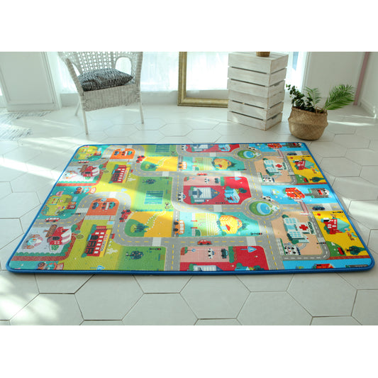 PE Dual Side Play Mat (City Tour)
