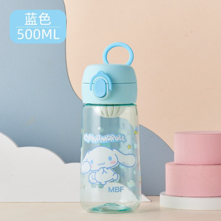 Sanrio Water Bottle  - Tritan BPA FREE Drinking Cup 500ml