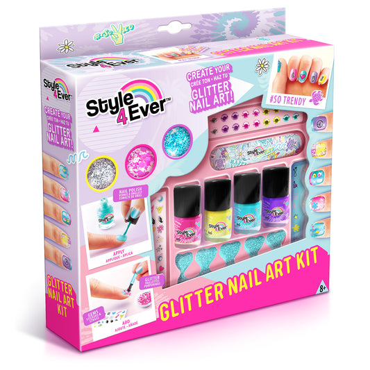 Style 4 Ever Glitter Nail Art Kit