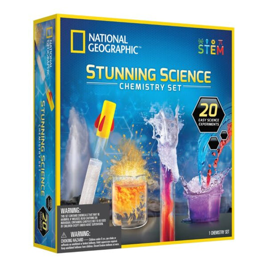 National Geographic – Stunning Science Chemistry Set