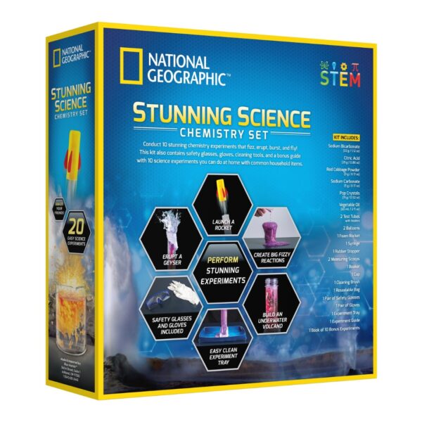 National Geographic – Stunning Science Chemistry Set