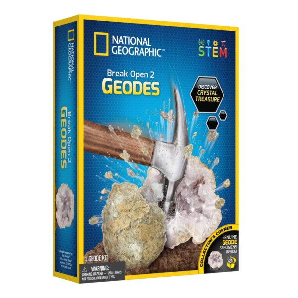 National Geographic – Break Open 2 Geodes