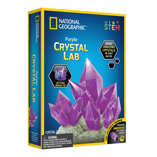 National Geographic Crystal Grow Purple (Available 18 July)