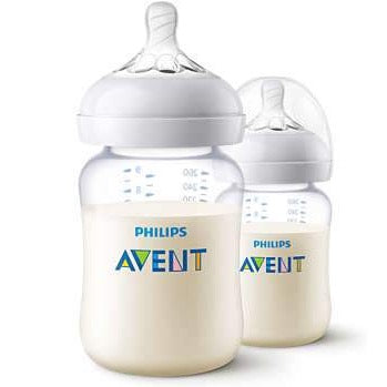 Philips Avent Natural Smooth 260ml PA Bottle (Twin Pack)