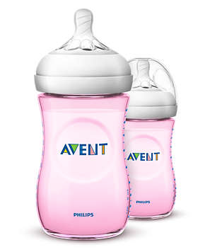 Philips Avent 260ml Natural Bottle - twin pack