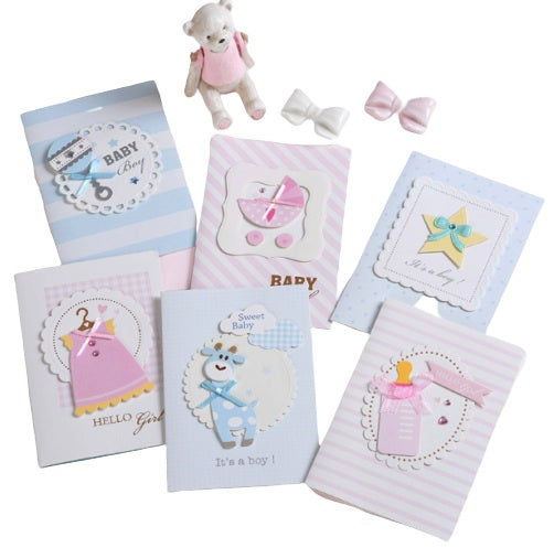 Baby Shower 3D Greeting Card (Assorted)