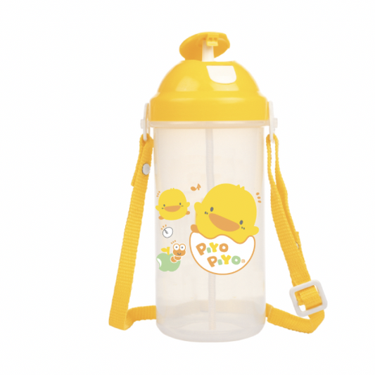 Piyo Piyo Water Bottle W/Pop-Up Lid 600ml