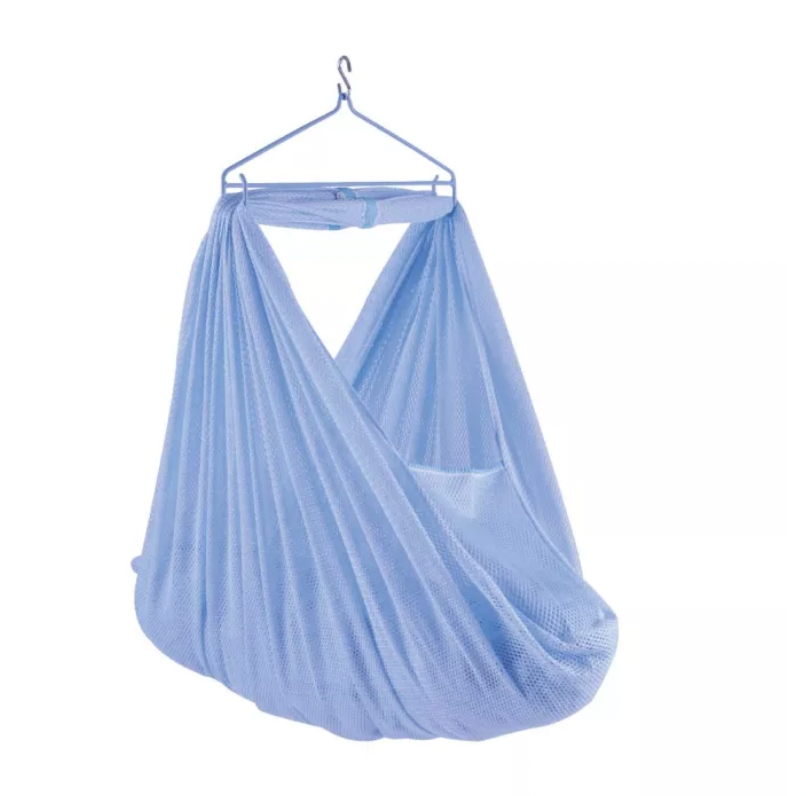 Baby Spring Cot Net (1 side covered)