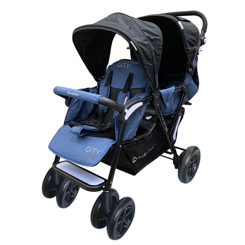 best double stroller singapore City Dou Plus™ Twin Stroller – Kiddy Palace