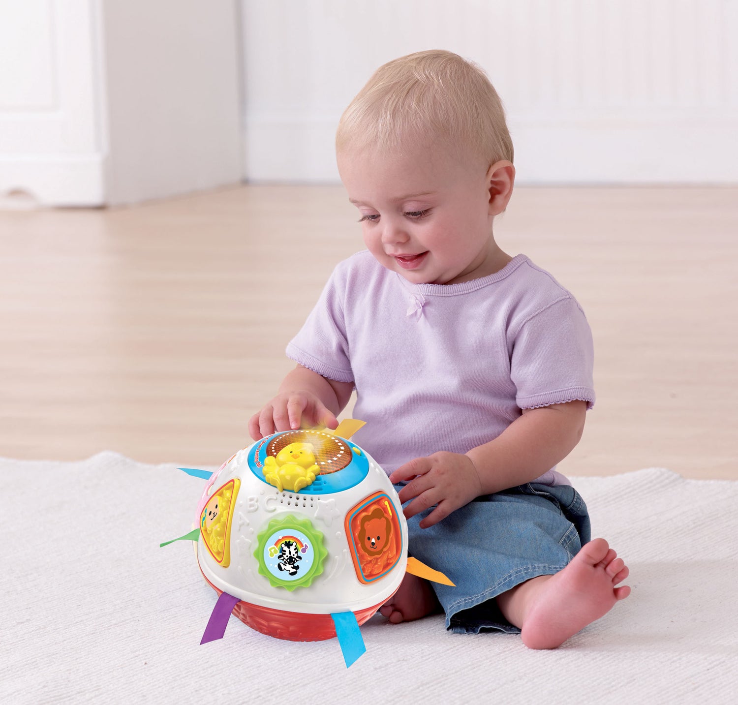 Vtech baby crawl and learn hot sale lights ball